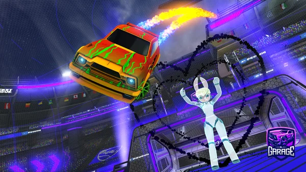 A Rocket League car design from MaybeClaudel69