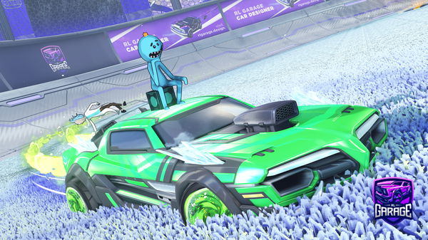 A Rocket League car design from WIDDLE2DRIP