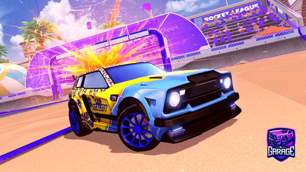 A Rocket League car design from Arsta45