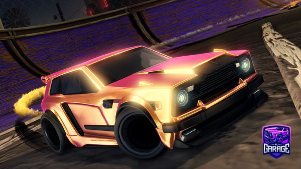 A Rocket League car design from Baahzin