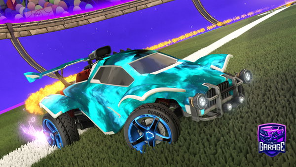 A Rocket League car design from BloxWasTaken