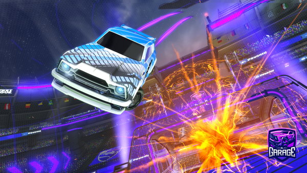 A Rocket League car design from c4shhh
