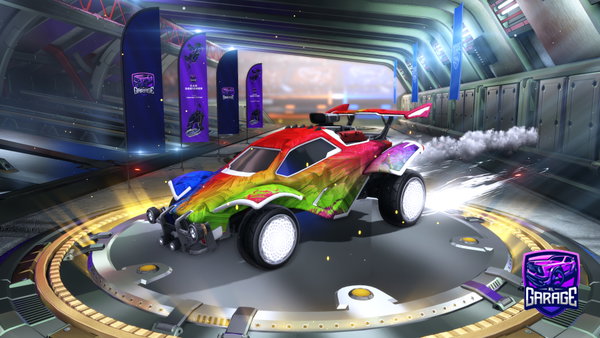 A Rocket League car design from dulfiniscracked