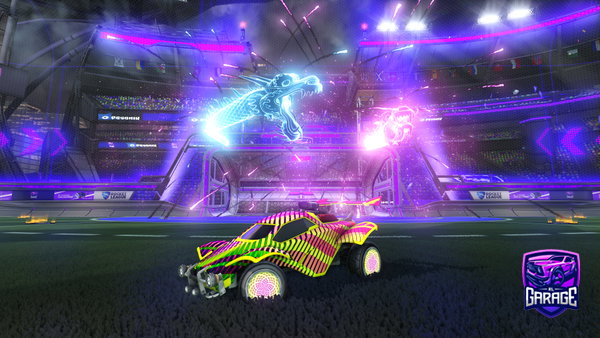 A Rocket League car design from jMaker