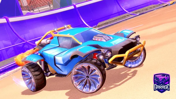 A Rocket League car design from JSLAK