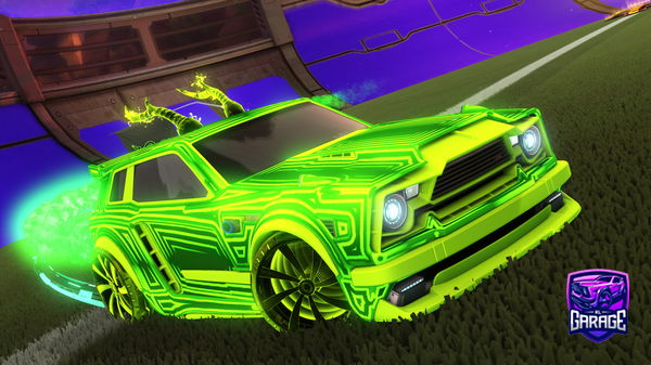 A Rocket League car design from mostlycommen