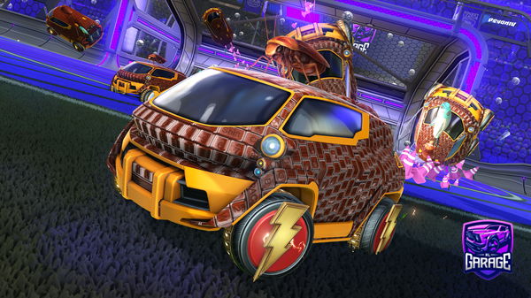 A Rocket League car design from Wazaz_