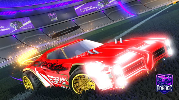 A Rocket League car design from Charlie_Is_CTY