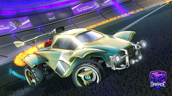 A Rocket League car design from Stockholm