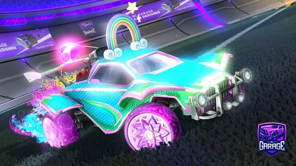 A Rocket League car design from Dylan2000YT