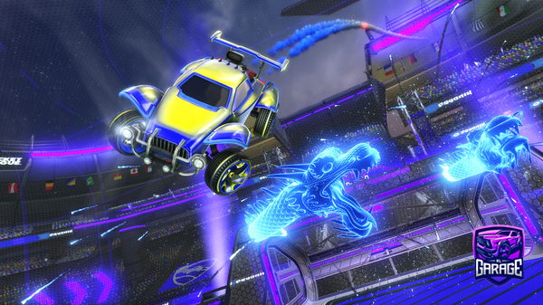 A Rocket League car design from Dogwater2414