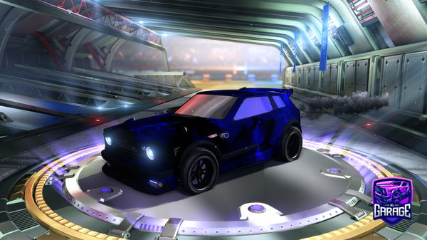 A Rocket League car design from Ghost84836524