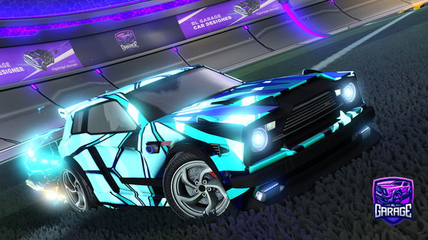 A Rocket League car design from NO_WAY_LOOK_I