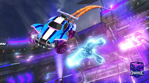 A Rocket League car design from Blac-Jac