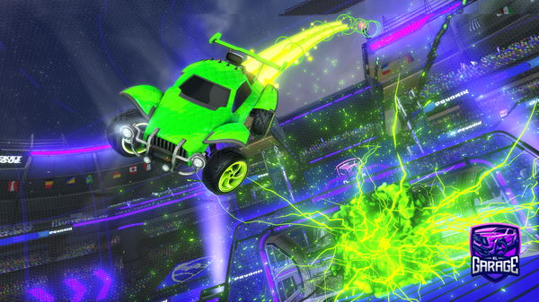 A Rocket League car design from Golden_Haze19