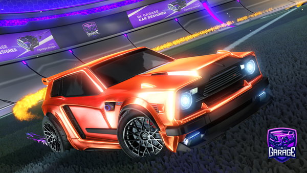 A Rocket League car design from JxshJW