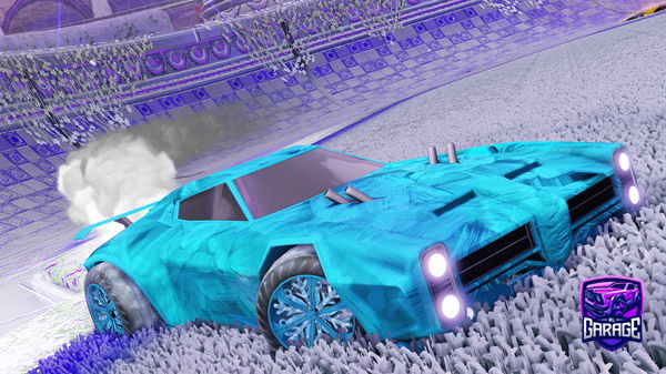 A Rocket League car design from NotBlink