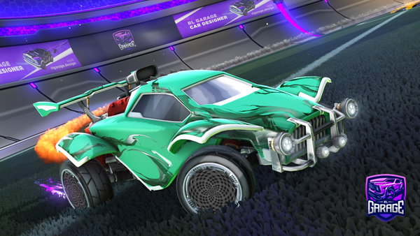 A Rocket League car design from HADES31