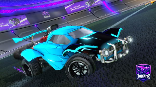 A Rocket League car design from KTPKlipz