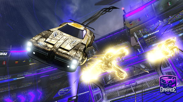 A Rocket League car design from Lindlam103