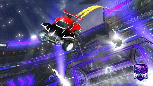 A Rocket League car design from Nightly_sleet5