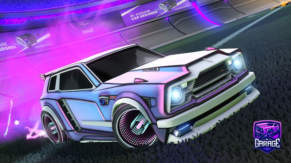 A Rocket League car design from Doopnoscope