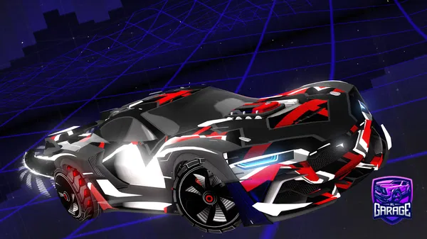 A Rocket League car design from -Goose-