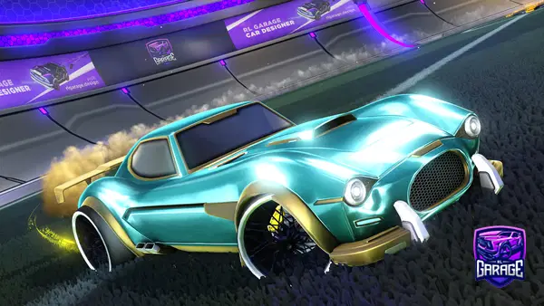 A Rocket League car design from BlasingbIson60