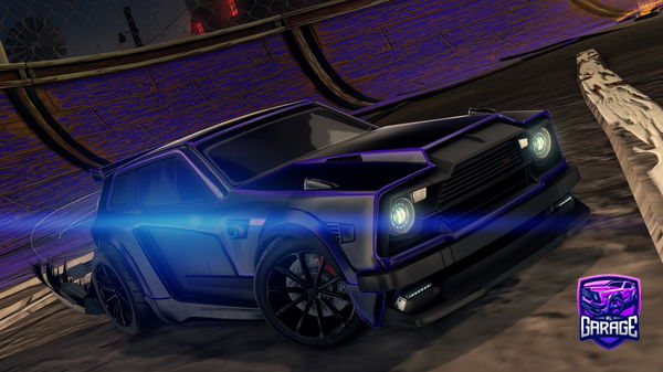 A Rocket League car design from Ghost23134