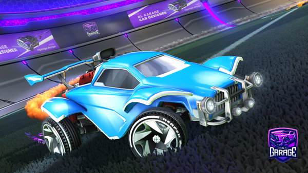 A Rocket League car design from Chef_Porter