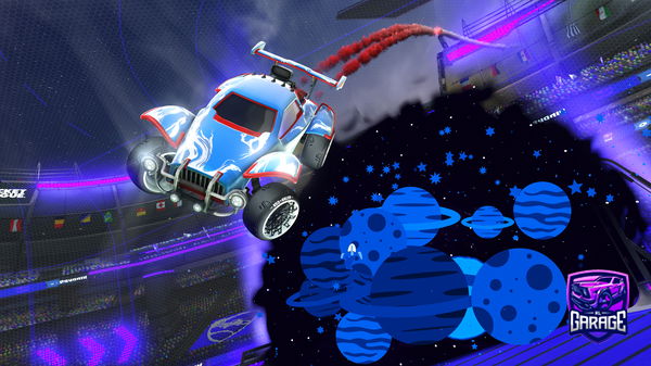 A Rocket League car design from firepigy