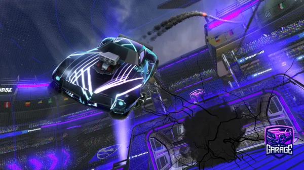 A Rocket League car design from Glitcherder