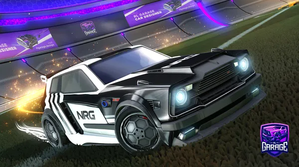 A Rocket League car design from flxmeRL
