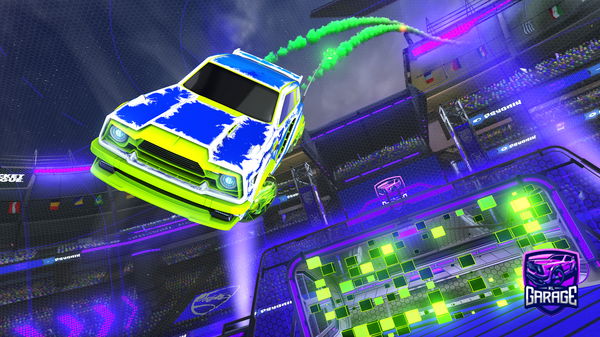 A Rocket League car design from fazegold758