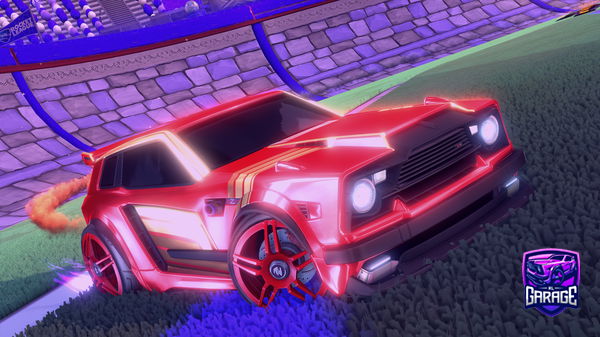 A Rocket League car design from Bigmantoe