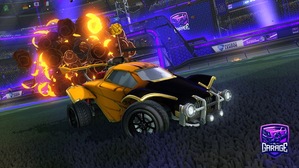 A Rocket League car design from stormkill