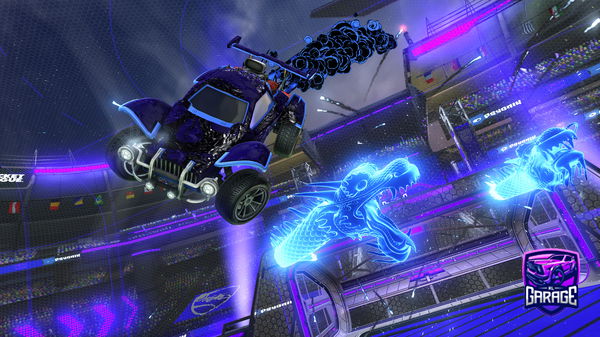 A Rocket League car design from sacredisded