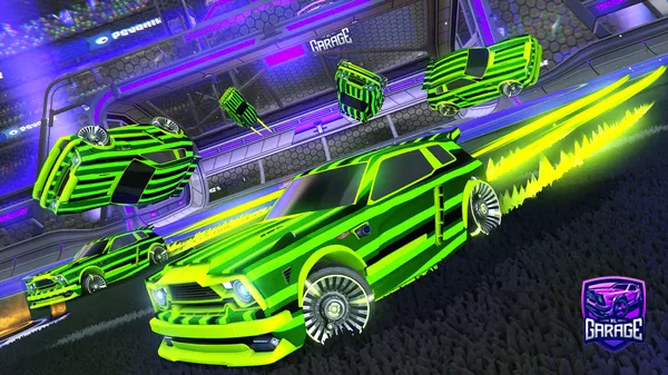 A Rocket League car design from AcridWater