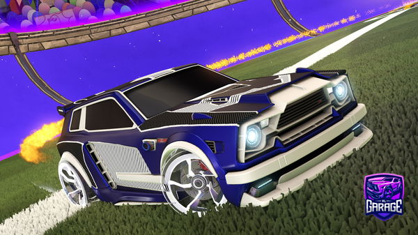 A Rocket League car design from Sartic_