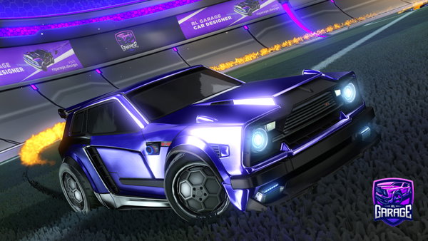 A Rocket League car design from dsh_