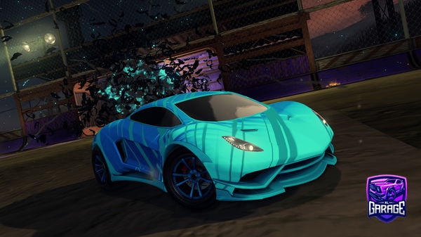 A Rocket League car design from Residentsleeper5
