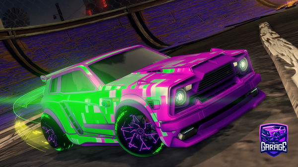 A Rocket League car design from DinazaPancake3d