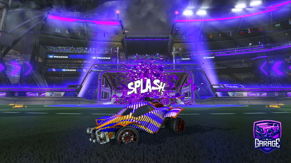 A Rocket League car design from GLIZBegel