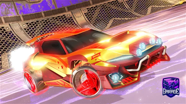 A Rocket League car design from Angelpro758gamer