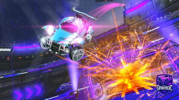 A Rocket League car design from Euq