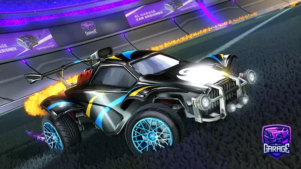 A Rocket League car design from rafaellxx06