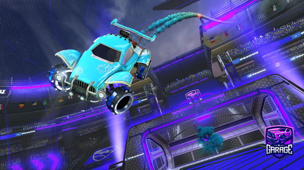 A Rocket League car design from Merc_-