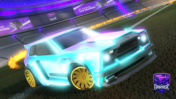 A Rocket League car design from braxmok