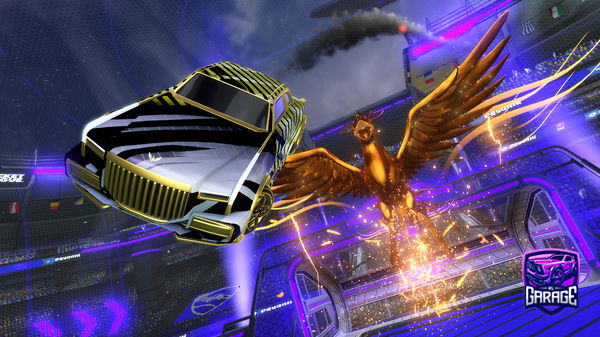 A Rocket League car design from sourwise