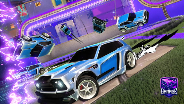 A Rocket League car design from NOXN0th1ng
